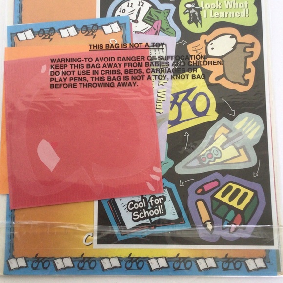 SCRAPBOOK SCHOOL DAYS KIT NWT 8.5 x 11 PAGES NWT - Picture 5 of 12